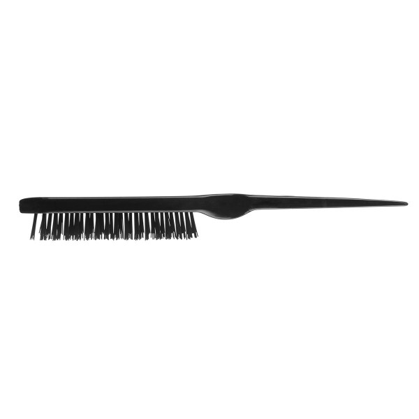 Eurostil plano cepillo pua nylon negro negro 1un
