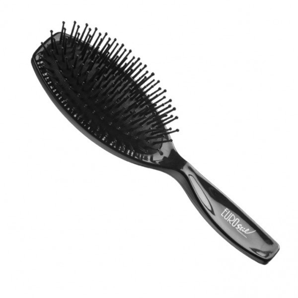 Eurostil pua plastico cepillo fuelle negro negro 1un