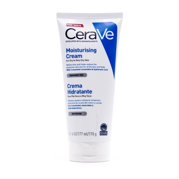 Cerave Crema Hidratante Piel Seca A Muy Seca 170