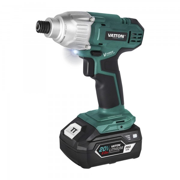 Atornill.impacto vatton 20v.1 bat.2.0ah