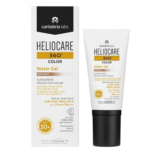 Heliocare 360 Color Water Gel Protector Solar SPF50+ de 50ml.