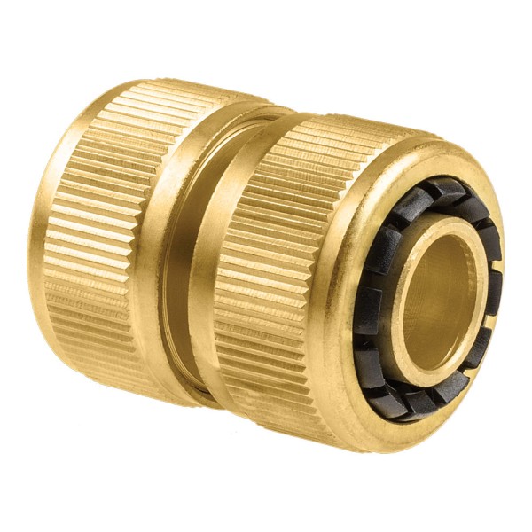Reparador de manguera de latón brass 6 bar, ½ pulg, blister