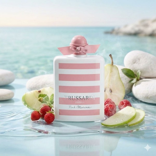 Trussardi donna pink marina eau de toilette 100ml vaporizador
