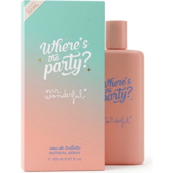 Perfume MR WONDERFUL Where is the party? 150ml