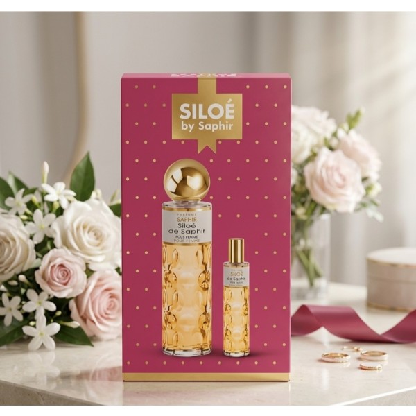 Saphir siloé edp pour femme 200ml + 30ml